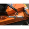 DELEKS DM 120 tractor grass mower rotary lawn bush 140 kg