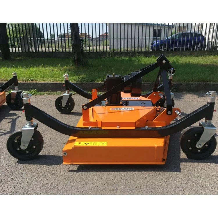 DELEKS DM 120 tractor grass mower rotary lawn bush 140 kg - Image 6