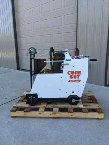 Core Cut CC3520E3 26″ Electric Walk Behind Saw w Dual Voltage Switch