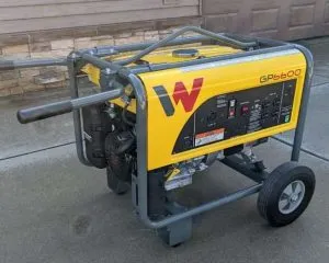 Wacker Neuson GP6600A Portable Generator #5100042220