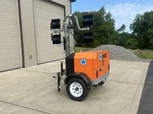 Wanco WLTT-4LK106K Compact Vertical Mast LED Light Tower
