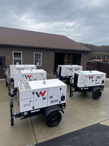 Wacker Neuson G25 Mobile Generator #5100050024
