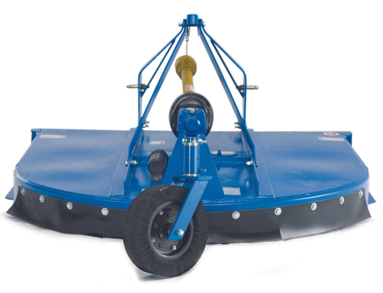 Mid-Duty Rotary Cutters 736GC Cutting Width (in. (mm)) 60 (1524) Blade Size (in. (mm)) 3/8 x 3 (9.5 x 76.2) Updraft