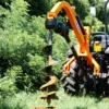 Post hole digger for traktor with hydraulic system L-50H