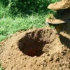 Post hole digger for traktor with hydraulic system L-50H