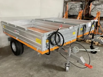 Agricultural trailers 3 way hydraulic tipping trailer for tractor