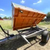Agricultural trailers 3 way hydraulic tipping trailer for tractor