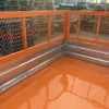 Agricultural trailers 3 way hydraulic tipping trailer for tractor, with mesh sides