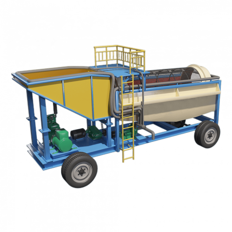 portable trommel screen