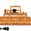 Adjustable Stone Burier for tractors, rotary tiller – CFU-120