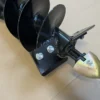 Tracked Mini-excavators and accessories: buckets, rippers, log grapples, hydraulic breakers > Auger drives > Auger ø 200mm post hole digger – ZHD