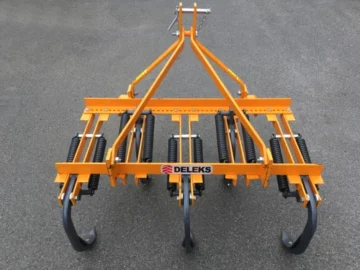 Cultivator with 5 tynes, 120cm wide, for tractors like Kubota, Iseki, MOD. CNH-120/5