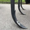 Cultivator with 5 tynes, 120cm wide, for tractors like Kubota, Iseki, MOD. CNH-120/5