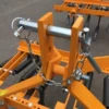 Cultivator with 5 tynes, 120cm wide, for tractors like Kubota, Iseki, MOD. CNH-120/5