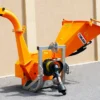 Tractor mounted Bio Shredder with Hydraulic Feed