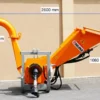 Tractor mounted Bio Shredder with Hydraulic Feed