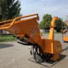 Tractor mounted Bio Shredder with Hydraulic Feed