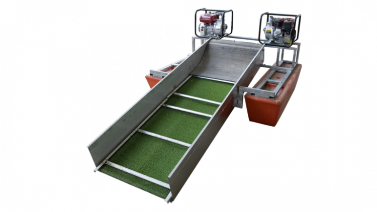 Mini gold dredge