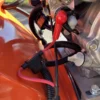 Petrol chipper shredder with Honda engine and Estart DK-800