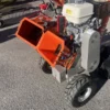 Petrol chipper shredder with Honda engine and Estart DK-800