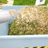 Petrol chipper shredder, with Yamaha engine and Estart