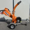 Petrol chipper shredder with Briggs&Stratton engine and Estart DK900