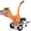 Petrol chipper shredder with Briggs&Stratton engine and Estart DK900