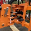 Universal backhoe with bucket for agricultural tractors