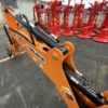 Universal backhoe with bucket for agricultural tractors